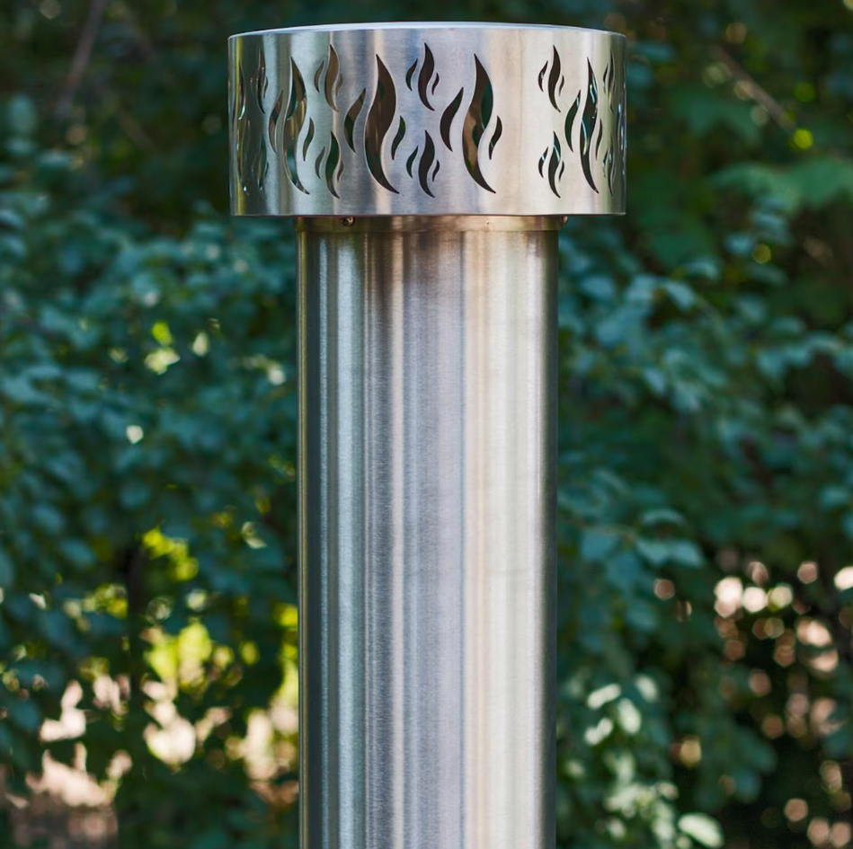 Bella Medio 28-Inch Outdoor Wood Fired Pizza Oven - Black - BEMD28B