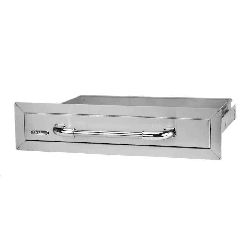 Bull 26-Inch Stainless Steel Single Access Drawer - 09970