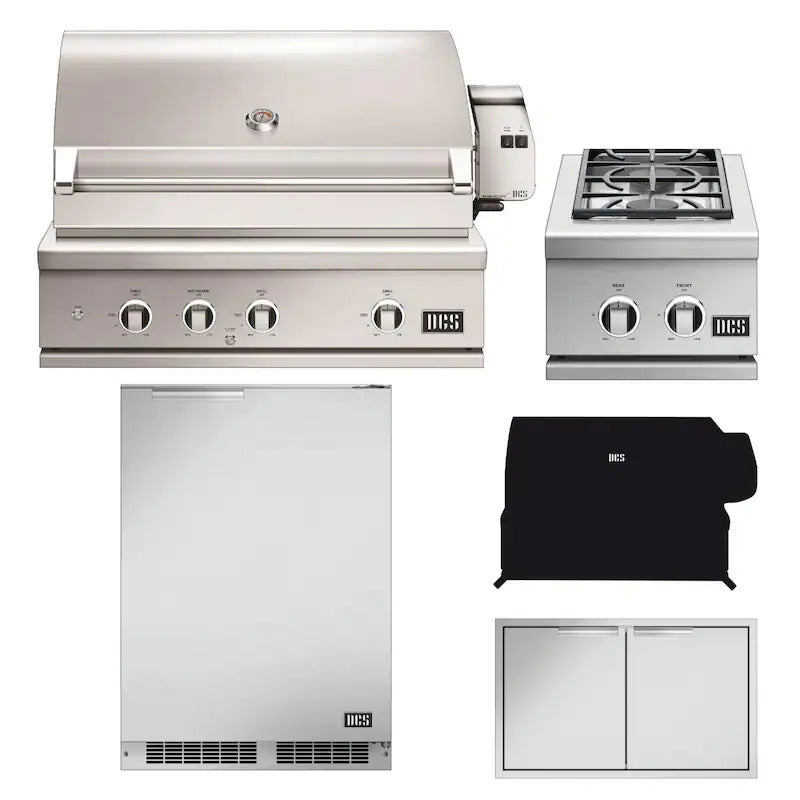 DCS Series 9 5-Piece 36-Inch Natural Gas Outdoor Kitchen Package - BE1-36RC-N-5PC (1)
