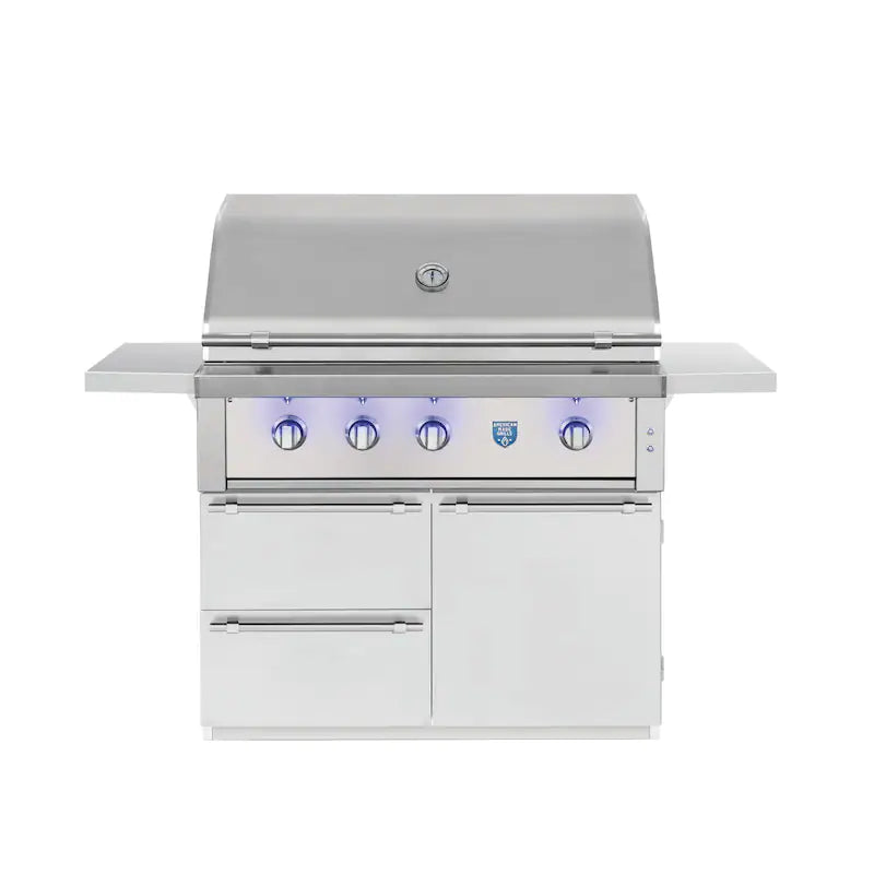 American Made Grills Estate 42-Inch Freestanding Grill- Natural Gas - ESTFS42-NG