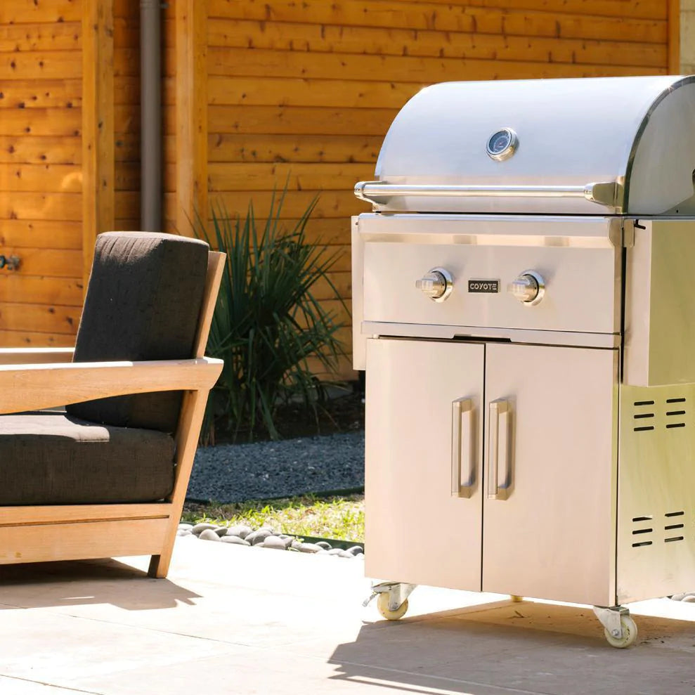 Coyote C-Series 28-Inch 2-Burner Natural Gas Grill - C1C28NG-FS