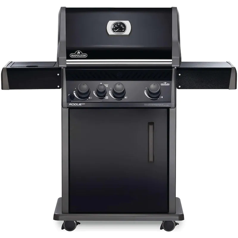 Napoleon Rogue XT 425 SIB Propane Gas Grill with Infrared Side Burner - Black - RXT425SIBPK-1