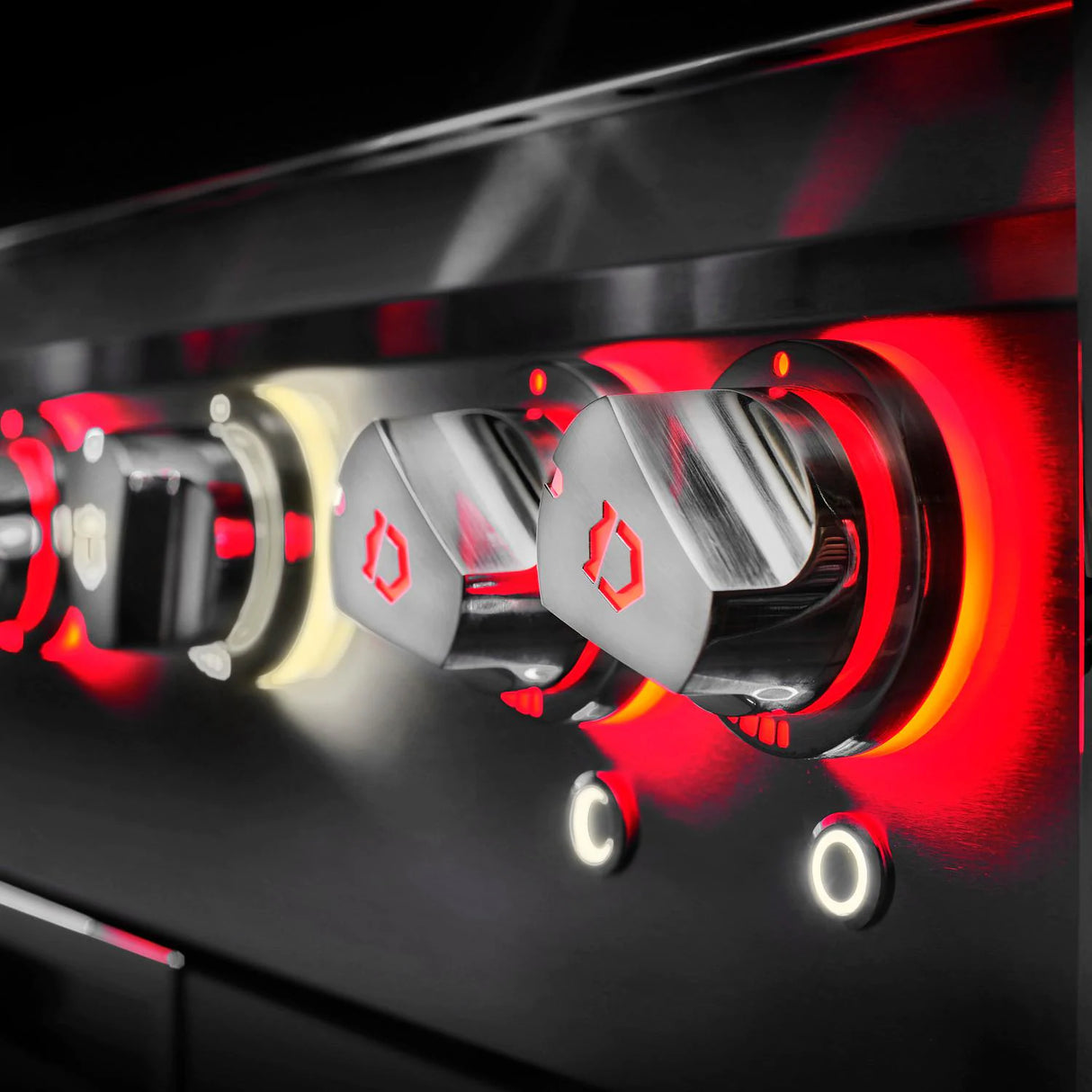 Crown Verity Infinite Series 48-Inch Built-In Dual Dome Natural Gas Grill W/ Lights - IBI482RDNG-FLT