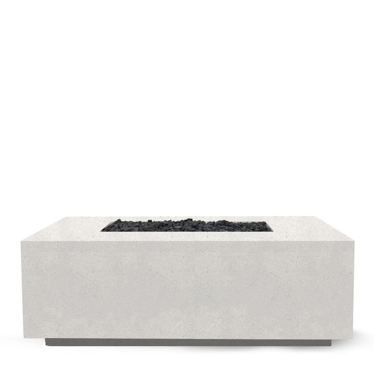 Lakeview Cedarlake 58 58-Inch Rectangular Propane Gas Fire Pit Table - Ultra White - SCPH-435-5LP (1)