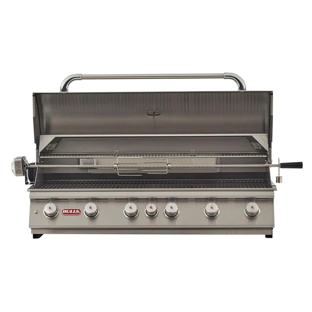 Bull Diablo 46-Inch 6-Burner Built-In Propane Gas Grill With Rotisserie - 62648
