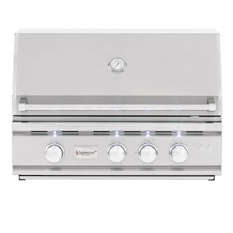Summerset TRL 32-Inch 3-Burner Built-In Natural Gas Grill With Rotisserie - TRL32-NG