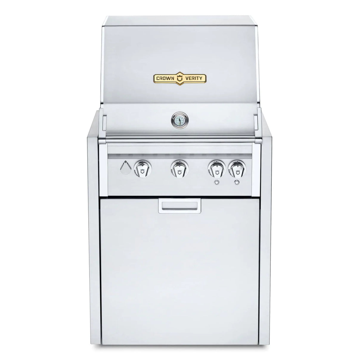 Crown Verity Infinite Series 24-Inch Modular Natural Gas Grill W/ Lights - IGM24NG-LT