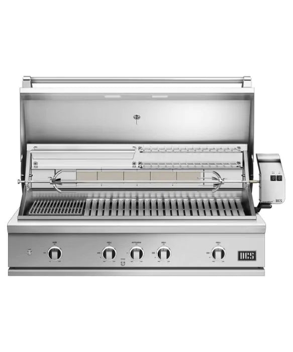 DCS Series 9 48-Inch Built-In Gas Grill With Infrared Sear Burner- NG- BE1-48RCI-N