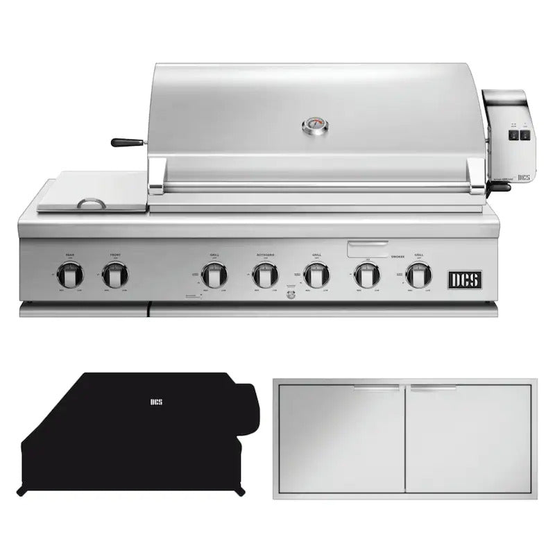 DCS Series 7 3-Piece 48-Inch Propane Gas Outdoor Kitchen Package - BH1-48RS-L-3PC (1)