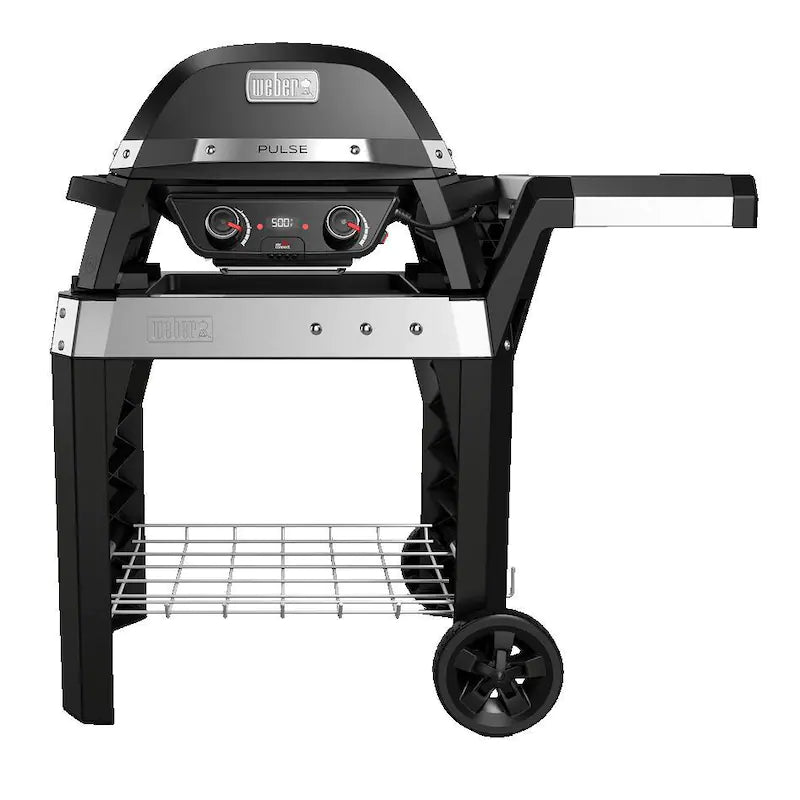Weber Pulse 2000 1560 Watt Electric Grill W/ Cart - 85012001
