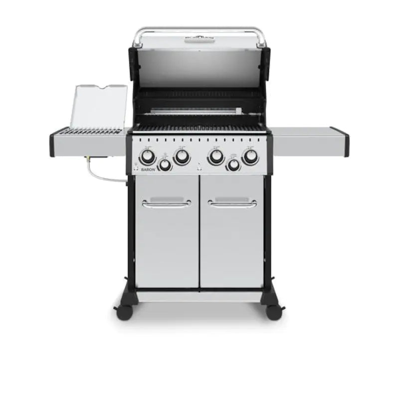 Broil King Baron S 490 PRO IR 4-Burner Natural Gas Grill With Rotisserie and Sear Station - 875947