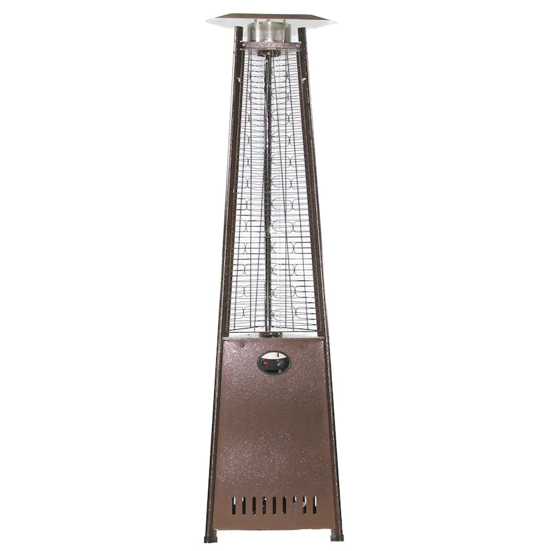 RADtec 93-Inch Pyramid Flame 41,000 BTU Propane Patio Heater - Antique Bronze - PYR-ABP