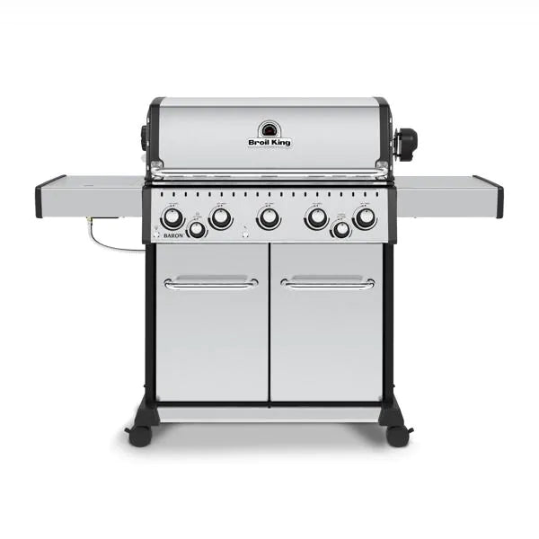Broil King Baron S 590 Pro IR 5-Burner Propane Gas Grill With Rotisserie and Sear Station - 876944
