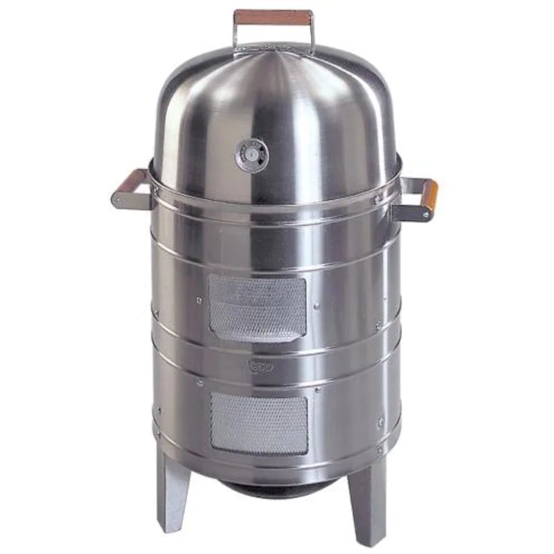 Americana by Meco Charcoal Vertical Water Smoker - Stainless - 5025