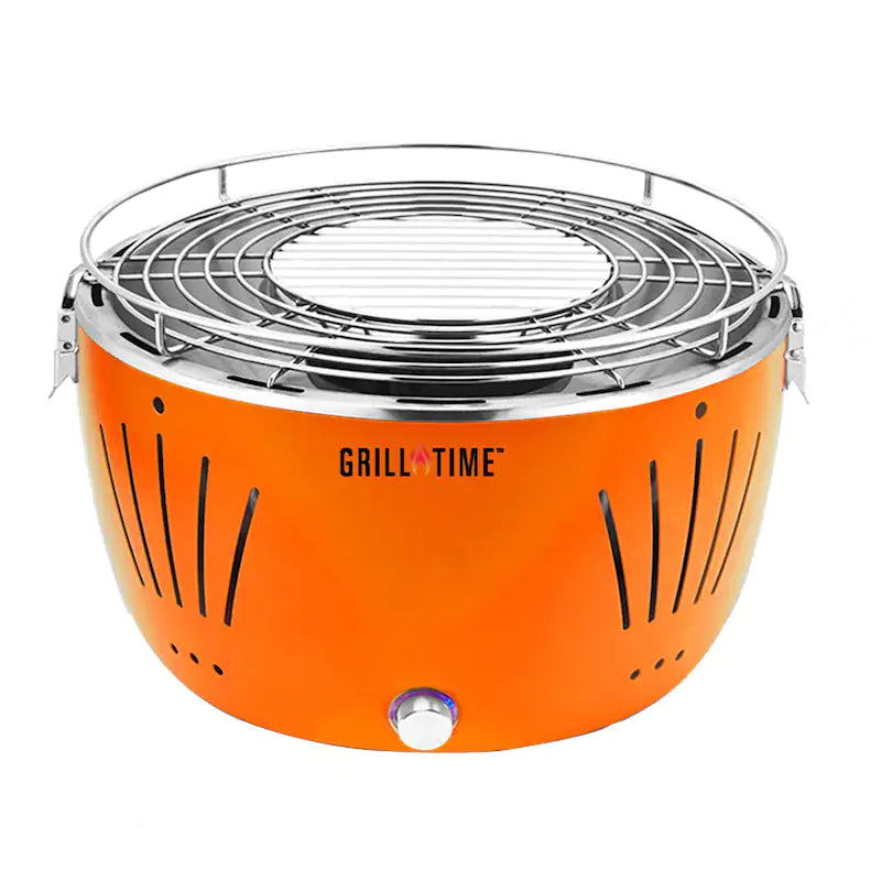 Grill Time Tailgater GT Portable Charcoal Grill Starter Pack - Orange - UPG-O-13