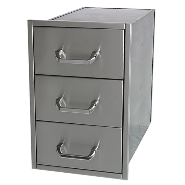 Solaire 14 Inch Extra Deep Triple Access Drawer - SOL-3D14D