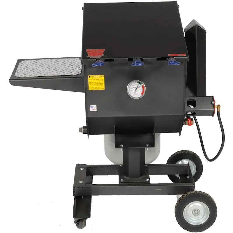 Cajun Fryer 8.5 Gallon Propane Gas Deep Fryer With Stand And 3 Baskets - FF3-R