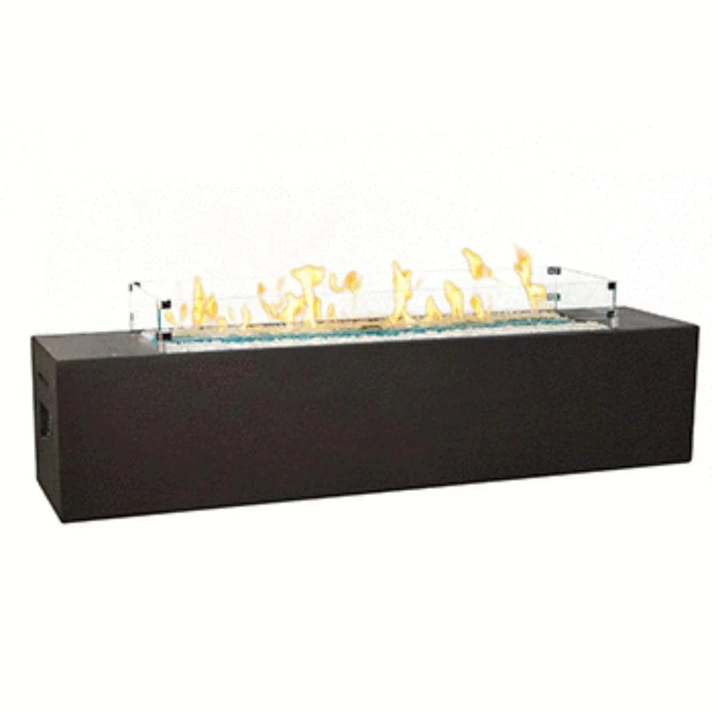 American Fyre Designs  216-BA-11-H8NC  American Fyre Designs 72" Milan Low Linear Gas Firetable