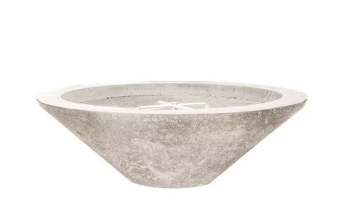 Lakeview Ironwood 48-Inch Propane Gas Round Fire Bowl - Natural - SCPH-419-3LP