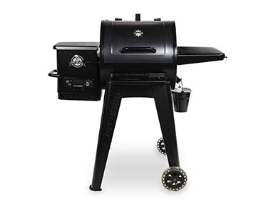 Pit Boss Navigator 550 Wood Pellet Grill W/ Cover & Side Shelf - PBPEL055010525