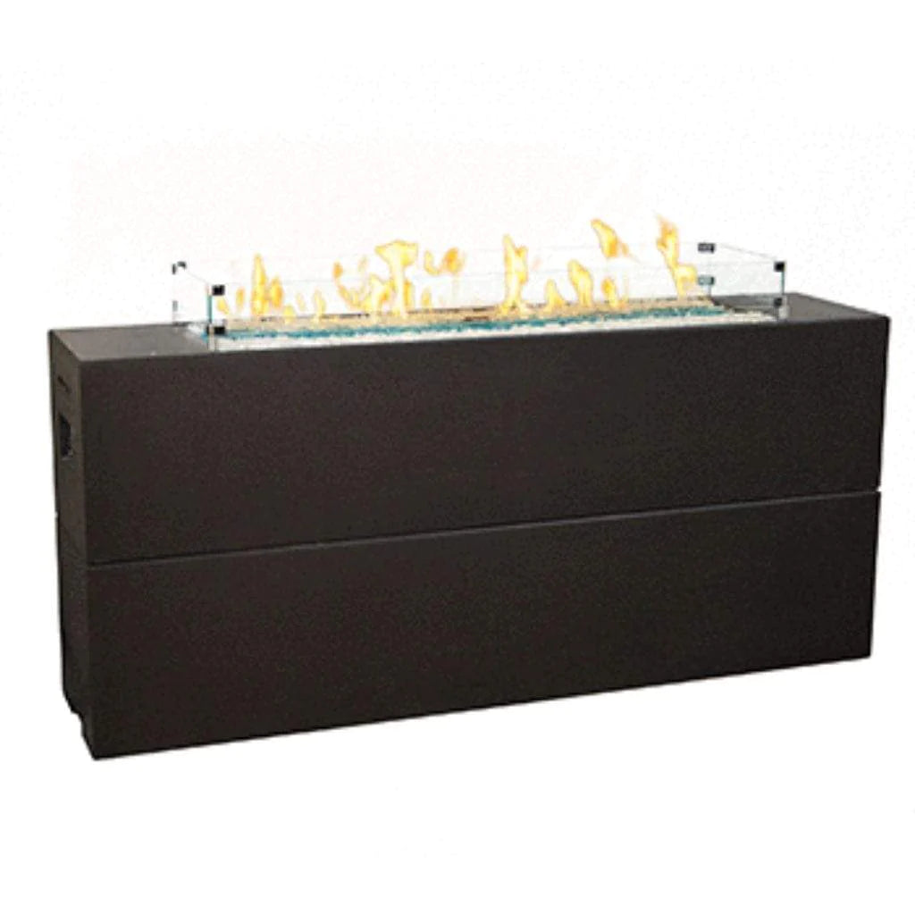 American Fyre Designs 215-LB-11-M8NC 72" Milan Tall Linear Gas Firetable