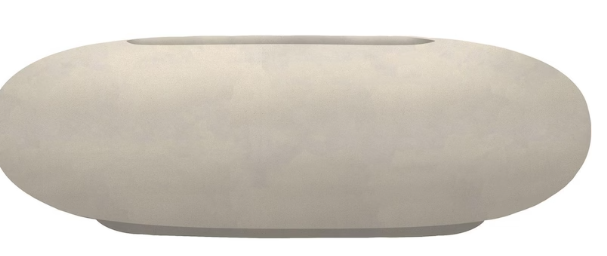 Lakeview Sawgrass Bay 56-Inch Propane Gas Fire Bowl - Coastal