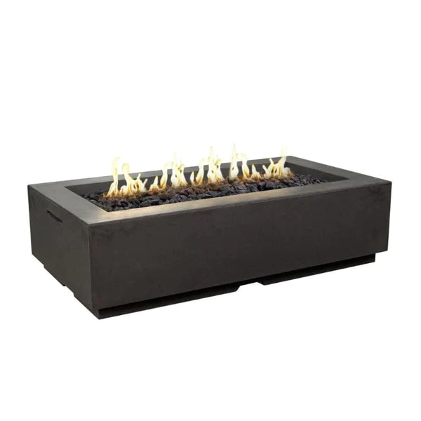 American Fyre Designs 56" Louvre Rectangle Fire Pit 689-BA-11-H7PC