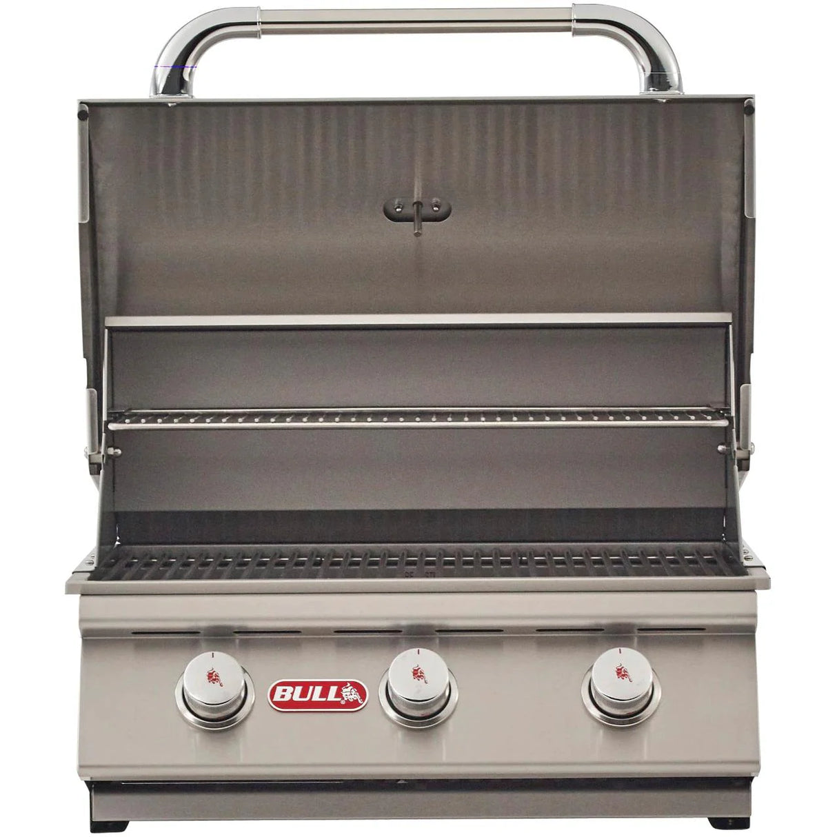 Bull Steer Premium 25-Inch 3-Burner Built-In Natural Gas Grill - 69009