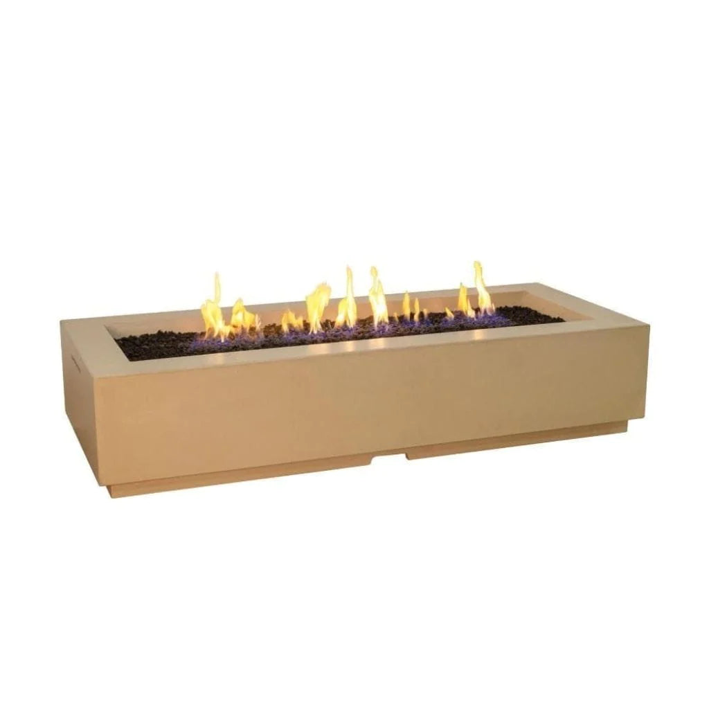 American Fyre Designs 688-DB-11-M8PC 72" Louvre Long Rectangle Fire Pit
