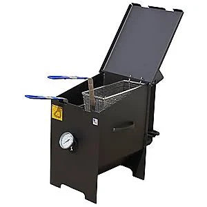 Cajun Fryer 6 Gallon Propane Gas Deep Fryer With 2 Baskets