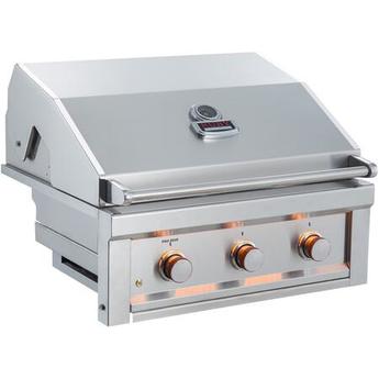 Sunstone Ruby 30-Inch 3-Burner Built-In Natural Gas Grill With Pro-Sear - Ruby3B-NG