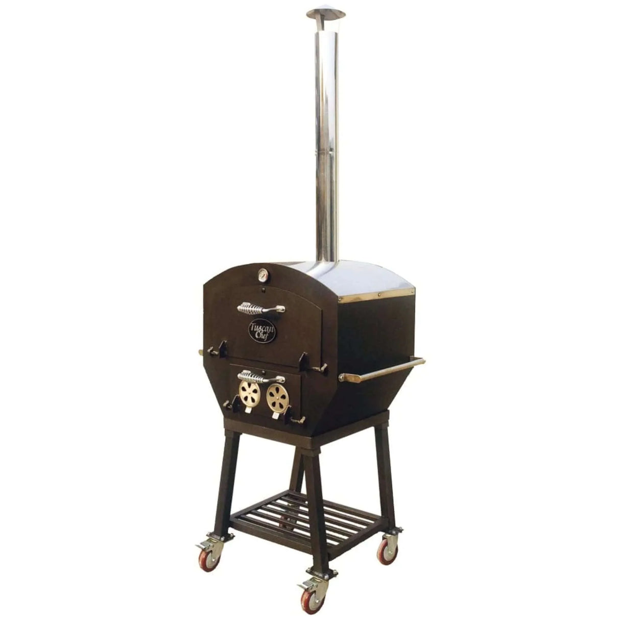 Tuscan Chef GX-C2 Deluxe Family 27-Inch Outdoor Wood-Fired Pizza Oven