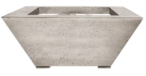 Lakeview Pelican View 42-Inch Propane Gas Square fire Pit Table - Natural