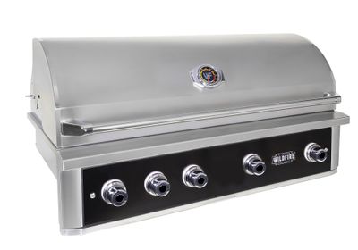 Wildfire Ranch PRO 42-Inch Black 304 SS Natural Gas Grill - WF-PRO42G-RH-NG