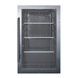 Summit 19-Inch 3.1 Cu. Ft. ADA Compliant Shallow Depth Outdoor Compact Beverage Cooler - SCR1932BADA