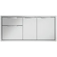 DCS 48-Inch Triple Access Drawer & Propane Tank Storage Combo - ADR2-48