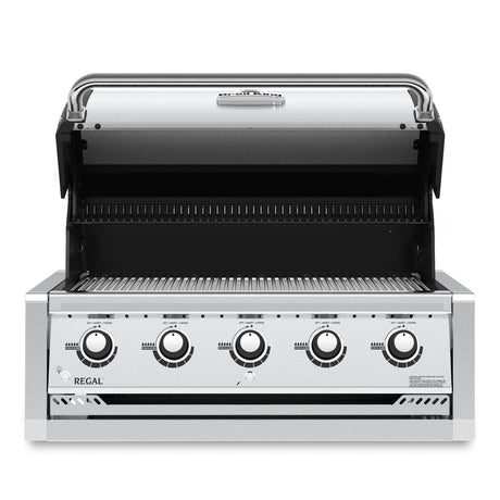 Broil King Regal S520 5-Burner Built-In Propane Gas Grill - Stainless Steel - 886714