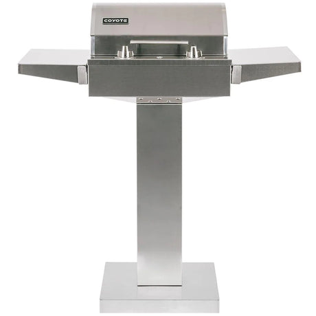 Coyote 18-Inch Built-In / Portable 1300 Watt Electric Grill On Patio Post