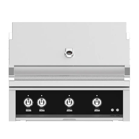 Hestan 36-Inch Built-In Natural Gas Grill W/ Rotisserie - Stealth - GABR36-NG-BK (1)