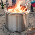 Solo Stove Bonfire 2.0 - Smokeless & Portable Wood Burning Fire Pit w/ Carrying Case - SSBON-2.0