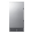 Summit Commercial 50 Lb. 15-Inch Built-In ADA Compliant Outdoor Rated Clear Icemaker - BIM47OSADA