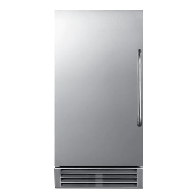 Summit Commercial 50 Lb. 15-Inch Built-In ADA Compliant Outdoor Rated Clear Icemaker - BIM47OSADA