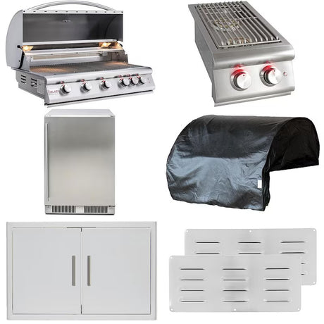 Blaze Premium LTE 7-Piece 40-Inch Propane Outdoor Kitchen Package - BLZ-5LTE2-LP-7PC-SC (2)