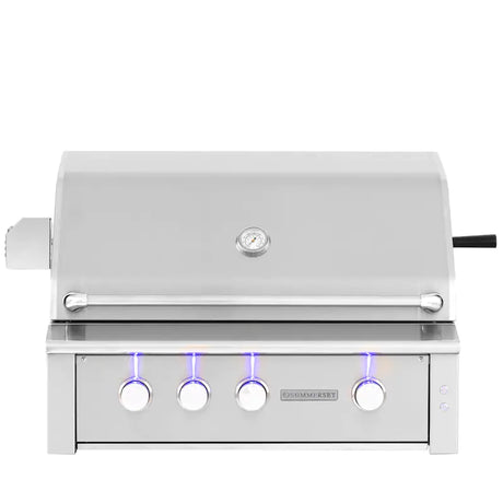 Summerset Alturi 36-Inch 3-Burner Built-In Natural Gas Grill With Stainless Steel Burners & Rotisserie - ALT36T-NG