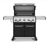 Broil King Baron 590 PRO 5-Burner Natural Gas Grill With Rotisserie and Side Burner - 876247