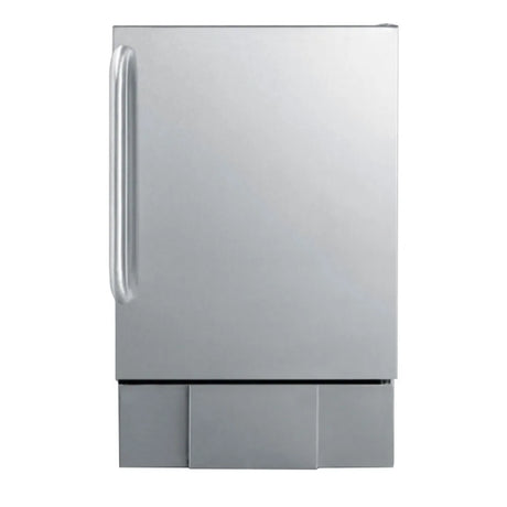 162-Summit 10 Lb. 15-Inch Outdoor Rated Ice Maker With Cabinet - BIM24OSBase34