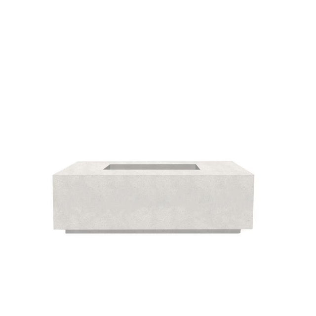 Lakeview Cedarlake 68 68-Inch Rectangular Propane Gas Fire Pit Table - Ultra White - SCPH-422-5LP (1)
