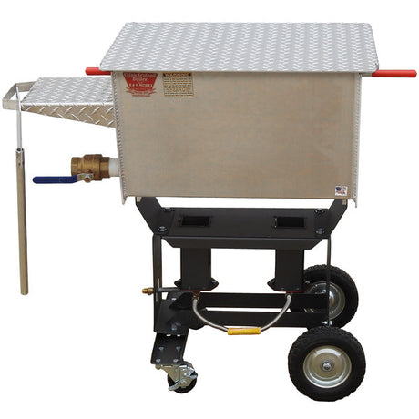 R & V Works 15 Gallon Liquid Propane Cajun Seafood Boiler 30-Inch