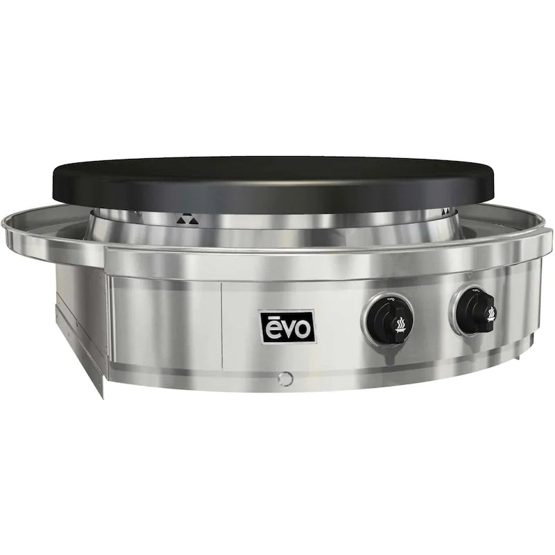 Evo Affinity 30G Built-In Flattop Natural Gas Grill - 10-0055-NG