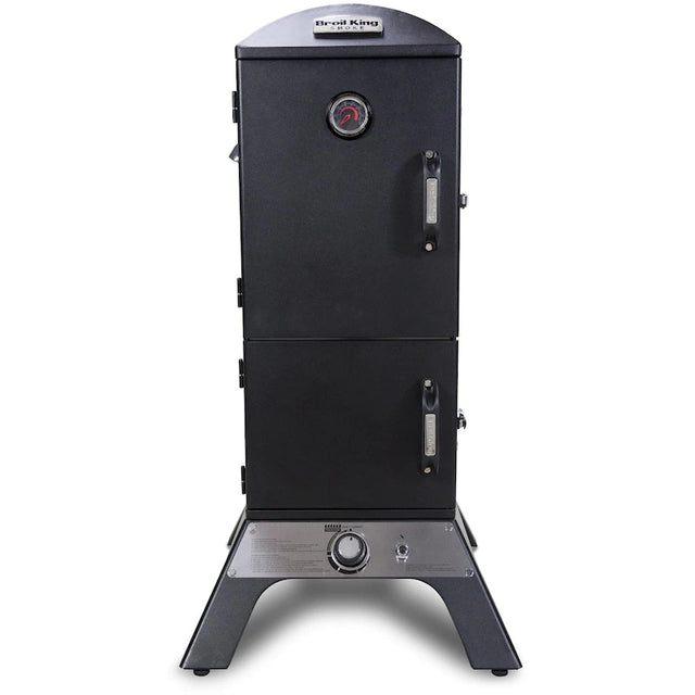 Broil King Smoke 28-Inch Vertical Natural Gas Smoker - Black